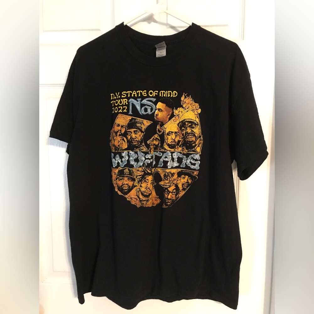 Nas x Wu-Tang “Ny state of mind” Tour T-shirt